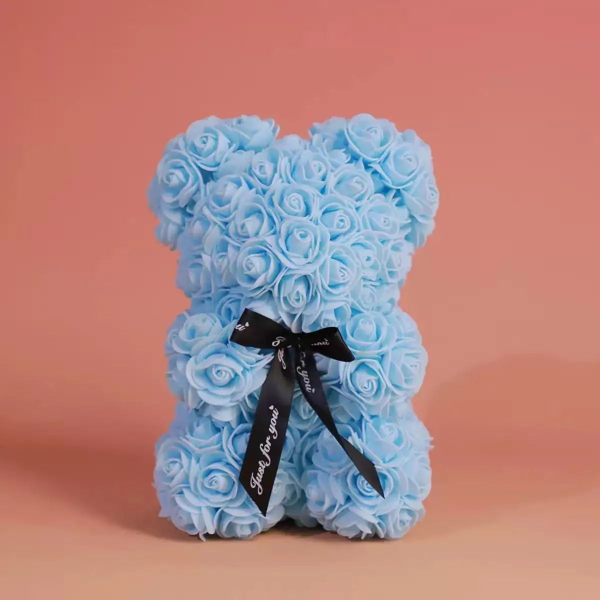 HappyHearts Teddy Rose Flower Bear with Box Gift For Girlfriend Women Anniversary Wedding