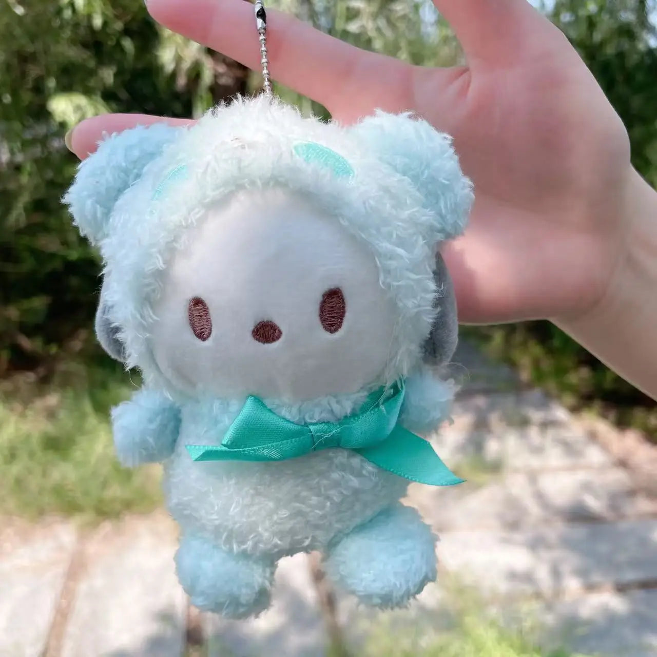 HappyHearts Kawaii Hello Kitty Kuromi Cute Plush Keychain Bag Pendant