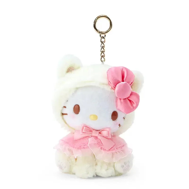 HappyHearts Kawaii Hello Kitty Kuromi Cute Plush Keychain Bag Pendant