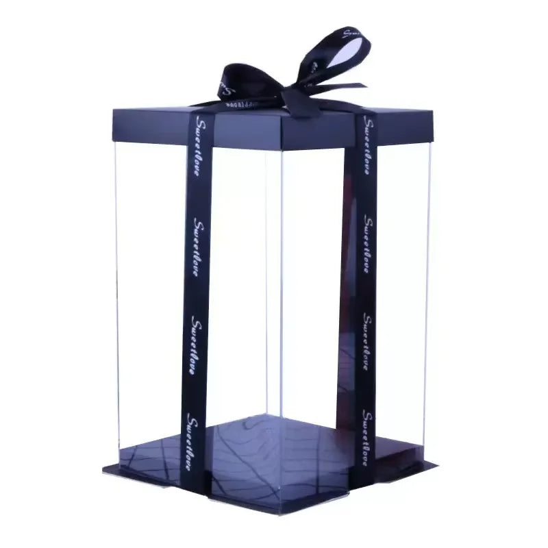 HappyHearts Teddy Rose Flower Bear with Box Gift For Girlfriend Women Anniversary Wedding